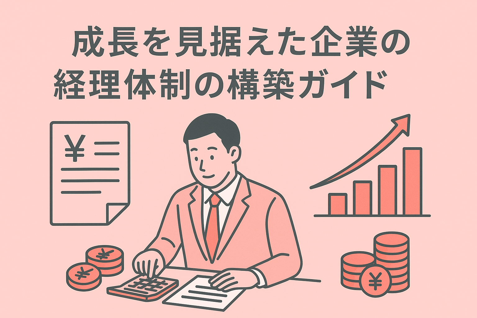 成長を見据えた企業の経理体制の構築ガイド